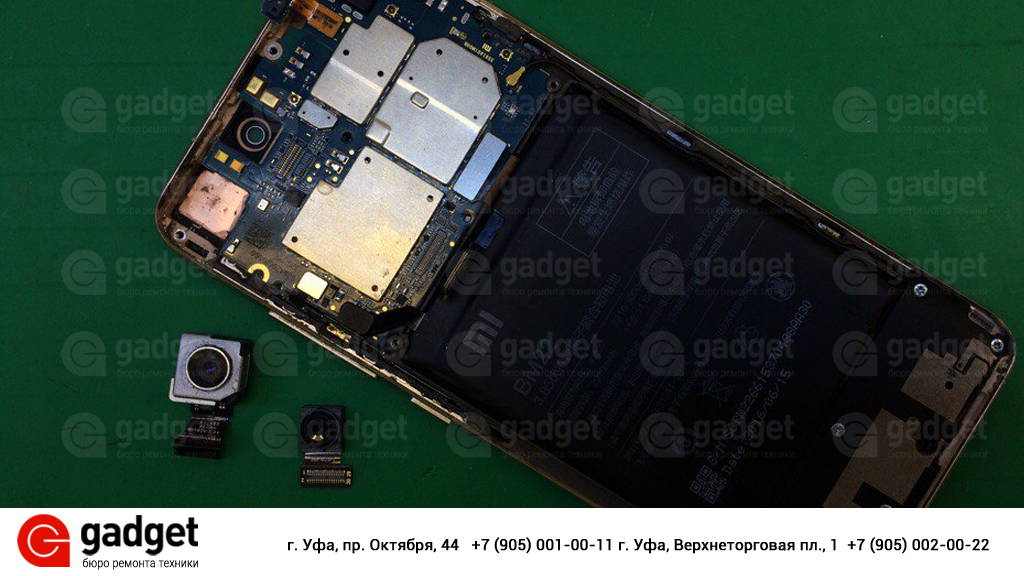 замена камеры Xiaomi Mi5 