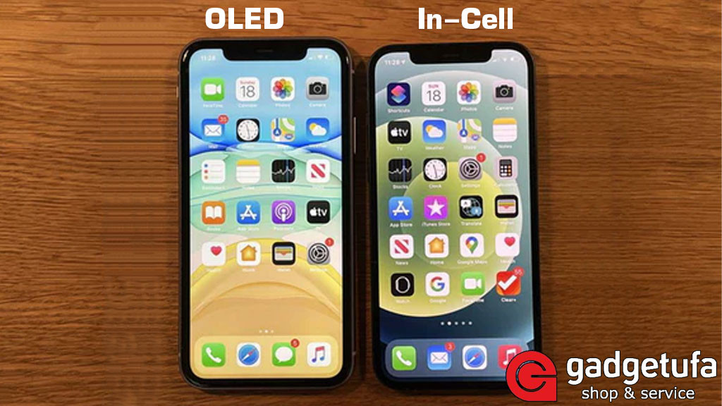 In-Cell или Oled: преимущества и недостатки