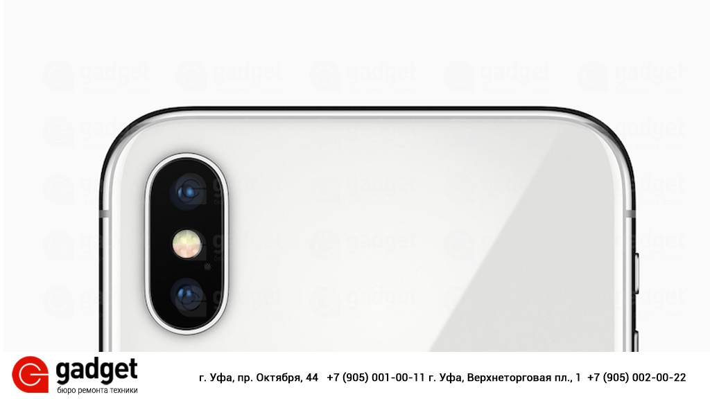 Замена камеры iPhone X в Уфе