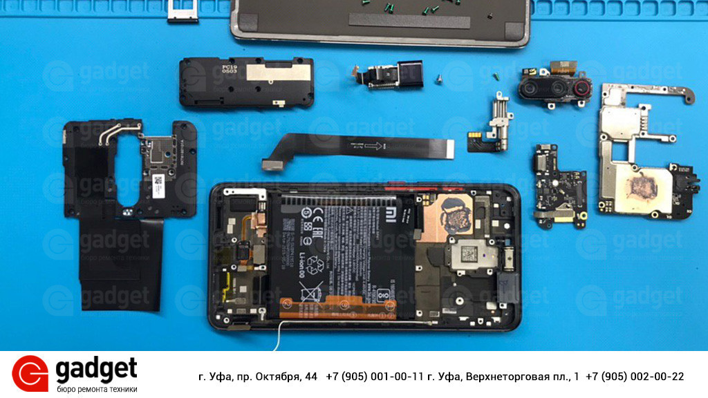Замена батареи Xiaomi Mi 9T