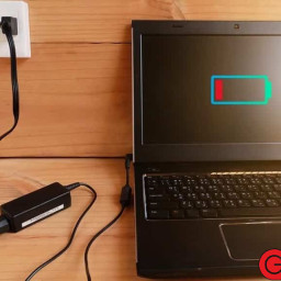 Ноутбук работает только от сети