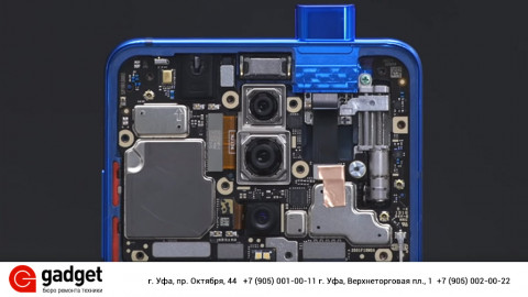 Xiaomi Mi 9T не выезжает камера. Ремонт.