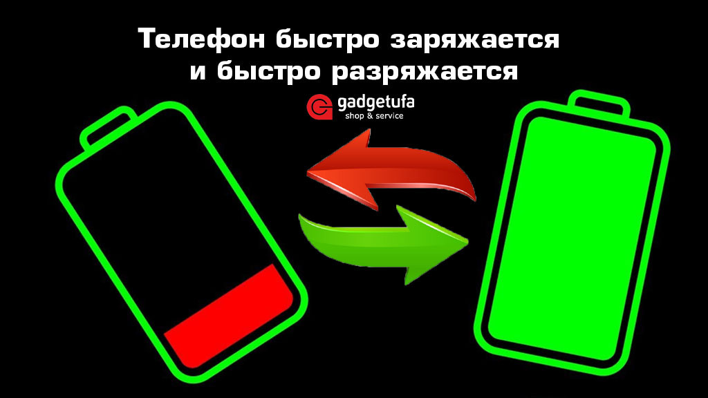 Смартфон быстро разряжается. Что делать?