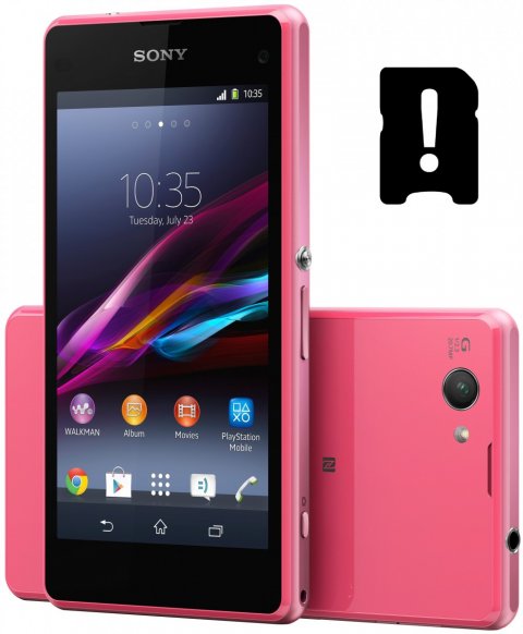 Ремонт Sony z1 compact в Уфе. Что делать если телефон не видит сим-карту?