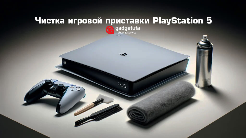 Чистка игровой приставки PlayStation 5